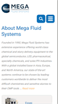 Mobile Screenshot of megafluidsystems.com
